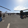 Huey and Chinook at Vertical Challenge San Carlos Airport