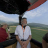 hot air balloon flight over la Garrotxa