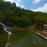 Under The dam of Hung Shui Hang Irrigation Reservoir 洪水坑灌溉水塘水壩底部