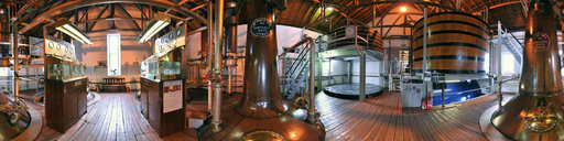 The Still House at the Bruichladdich distillery, Islay