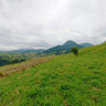 Beautiful panorama over Gela village (the Rhodopes mountain, Bulgaria)