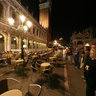 Late night concert at Gran Caffe Choggia, San Marco Square, Venice
