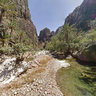 Canyon floor