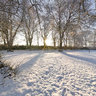 St. Patrick's College in the Snow