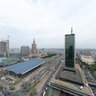 Panorama of Warsaw - Orco Tower view