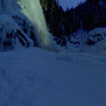 Wasserfall Krimml Nachts