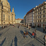 Frauenkirche und Neumarkt vom Hochstativ