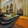 Déambulatoire de la cathédrale de Luçon  -  France