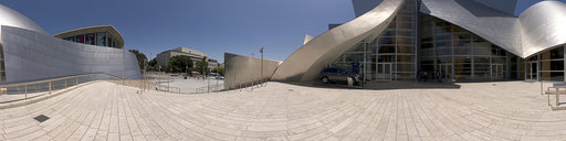 The Walt Disney Concert Hall at the Los Angeles Music Center