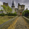 Cardiff Castle West Gate Wales UK