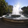 Parque Alameda, Marbella, Spain (Hand held panorama)