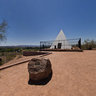 East Side of Hunt's Tomb, Papago Park, Phoenix, Arizona USA