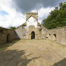 Ruins of St Mary's Church in Pateley Bridge