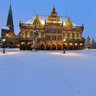 Marktplatz winterlich