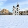 Castle Trebic in winter