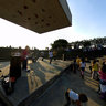 Amphitheater of Parque Villa Lobos, Sao Paulo, Brazil