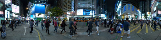 Hennessy Road & East Point Road junction, Causeway Bay, Hong Kong