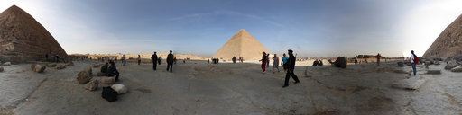 Pyramids of Giza Khafren and Kheops
