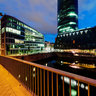 The Westhafen Bridge