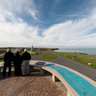 Overlooking Arromanches and Gold Beach