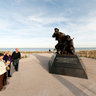 The US Navy Monument, Utah Beach.