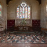 In front of the Altar, St Mary's Chapel, Sudley Castle.