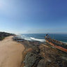 Ship run aground on Sheffield beach, near Durban, South Africa