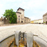 Fontanellato-Castle and fountain-