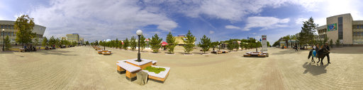 City centre, Kustanay, Kazakhstan