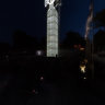 The opening ceremony of the Monument to the War of Independence