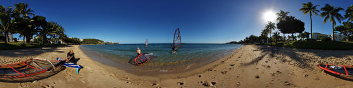 Windsurfing Noumea Anse Vata Beach