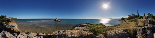 Laperouse Monument at Sail Rock Noumea