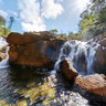 GRNC1 trail Carenage Waterfall New Caledonia