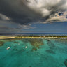Ilot Maitre Marine Reserve New Caledonia Helicopter View