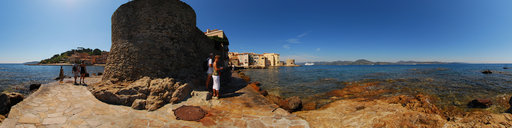 Saint-Tropez, promenade en front de mer