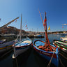 Saint-Tropez, les bateaux des pécheurs