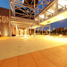 Outside the Harley-Davidson Museum