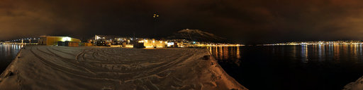 The docks in Tromsdalen