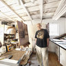 Artist at His Studio
