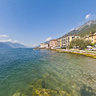 Porto di Brenzone at lake garda - seafront