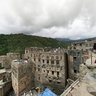 View from 1 200 years old house in Jiblah - Yemen