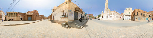 Al-Mihdhar mosque in Tarim - Wadi Hadramaut - Yemen
