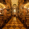Interior of Peterskirche church in Petersplatz - Wien - Austria