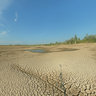dried pond