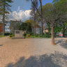 Park behind the chappel