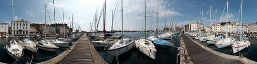 Piran, marina