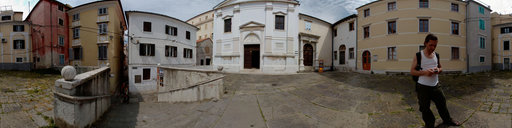 Piran, outside St. Francisco monastery
