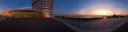 Bremerhaven Havenwelten Atlantic Sail City Sunset
