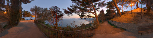 Belvedere di Santa Croce, Alassio, Italia
