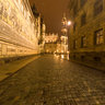 Dresden Fuerstenzug at Night